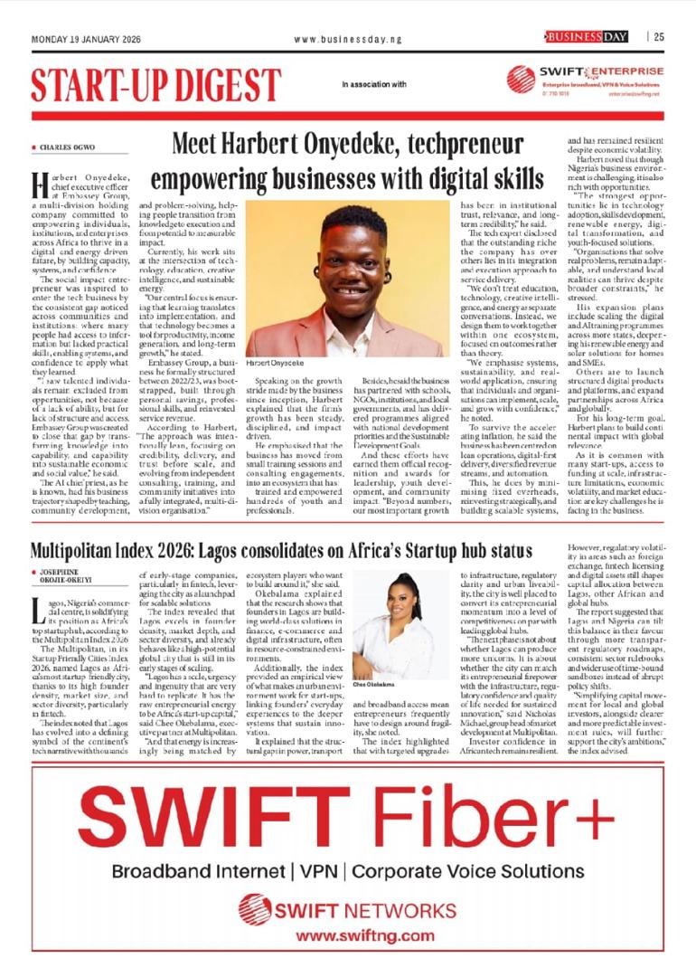 BusinessDay feature
